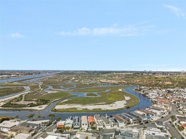 207 Canal St, Newport Beach, CA 92663 - aerial perspective of suburban area with a nearby body of water