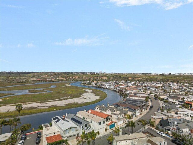 207 Canal St, Newport Beach, CA 92663 - aerial view of residential area with a large body of water