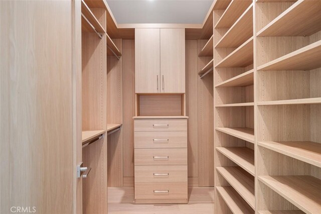 207 Canal St, Newport Beach, CA 92663 - spacious closet featuring light wood-style flooring
