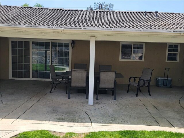 305 W 23rd St, Upland, CA 91784 - view of patio with outdoor dining space
