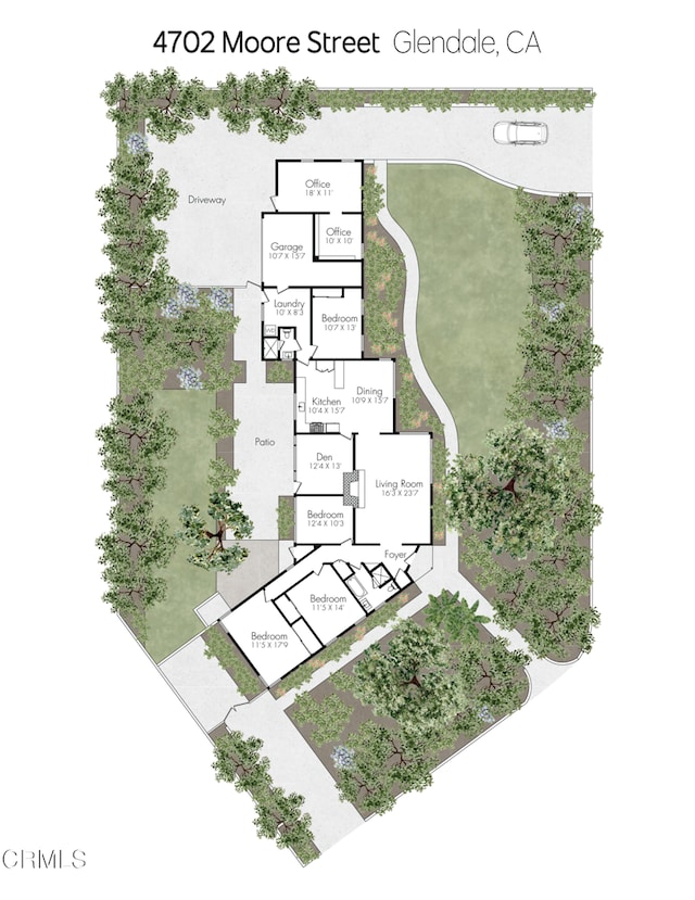 view of layout
