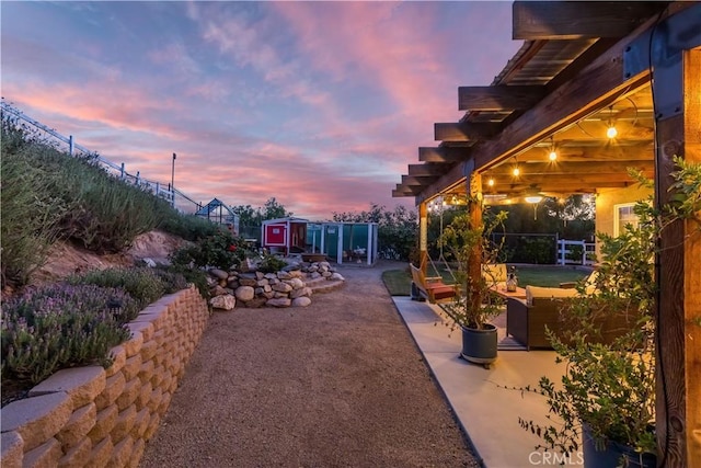 33660 White Feather Rd, Acton, CA 93510 - view of yard featuring an outdoor structure