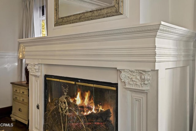 1900 Taft Ave, Los Angeles, CA 90068 - details with a glass covered fireplace