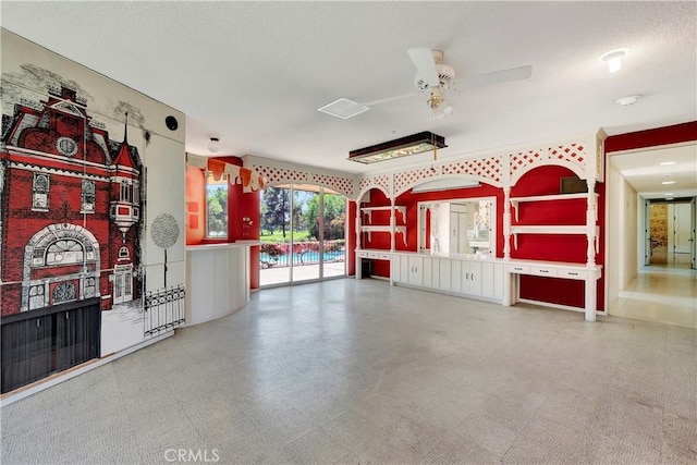 4300 Parkview Dr, Lakewood, CA 90712 - garage with a ceiling fan