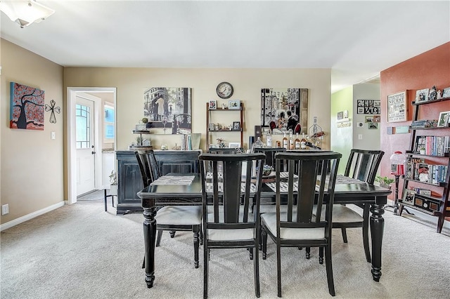 3871 San Mateo Ave, Riverside, CA 92504 - carpeted dining space with baseboards