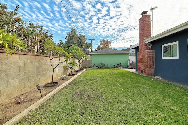3871 San Mateo Ave, Riverside, CA 92504 - view of yard featuring a fenced backyard