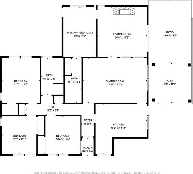 3871 San Mateo Ave, Riverside, CA 92504 - floor plan