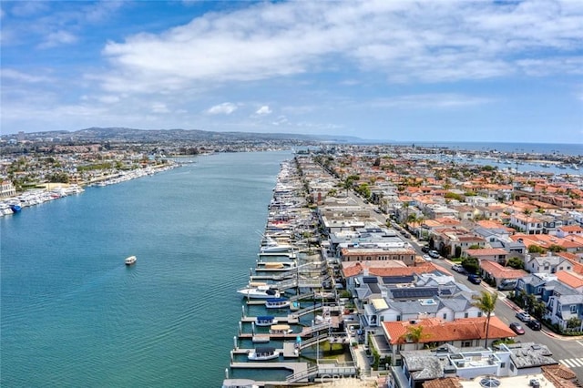 317 Via Lido Nord, Newport Beach, CA 92663 - aerial perspective of suburban area with a large body of water