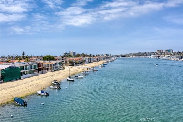 317 Via Lido Nord, Newport Beach, CA 92663 - water view with nearby urban area
