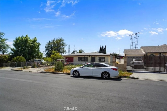 7941 Rhodes Ave, North Hollywood, CA 91605 - view of front of home with a gate and fence private yard