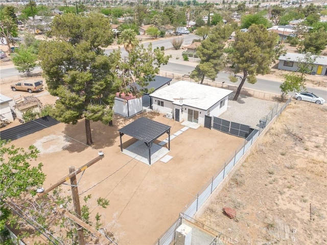 aerial view