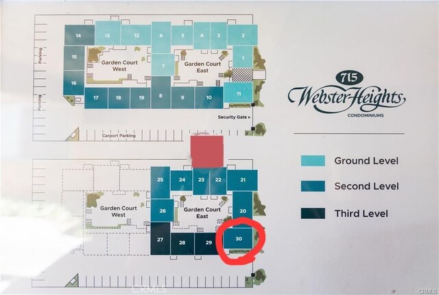 715 S Webster Ave Unit 30, Anaheim, CA 92804 - property floor plan