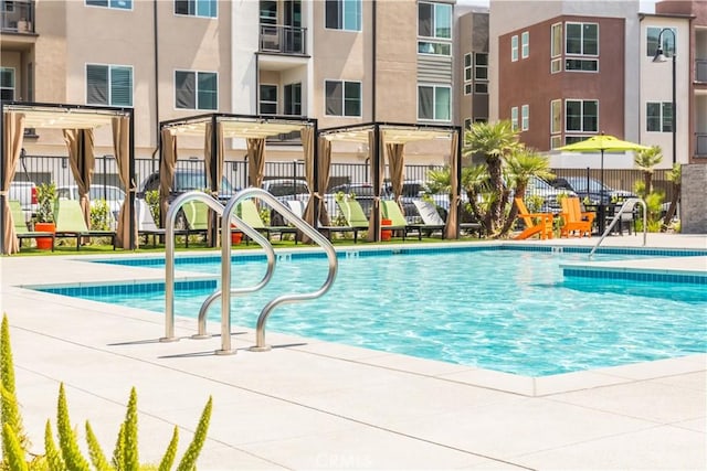 960 N Tangent Privado Unit 204, Ontario, CA 91764 - community pool with fence