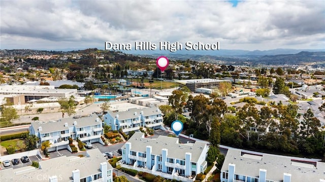 24612 Harbor View Dr Unit 55C, Dana Point, CA 92629 - drone / aerial view of a mountainous background