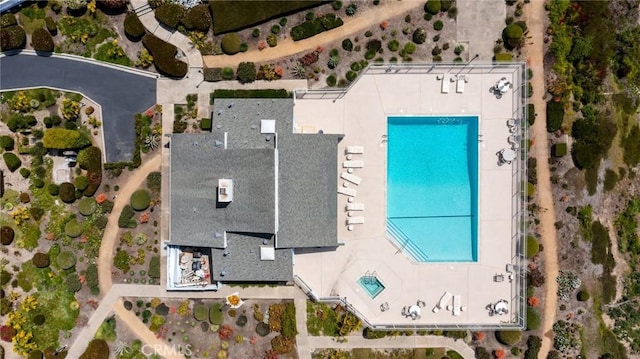 24612 Harbor View Dr Unit 55C, Dana Point, CA 92629 - drone / aerial view of a pool area