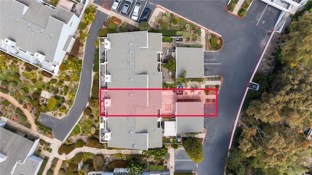 24612 Harbor View Dr Unit 55C, Dana Point, CA 92629 - aerial view of residential area with property parcel outlined