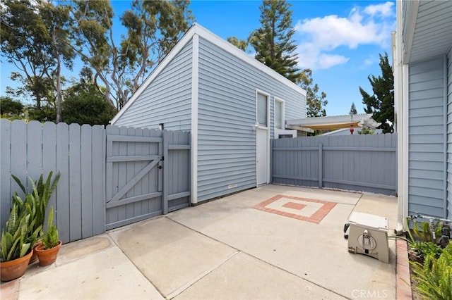 24612 Harbor View Dr Unit 55C, Dana Point, CA 92629 - view of patio / terrace with a gate
