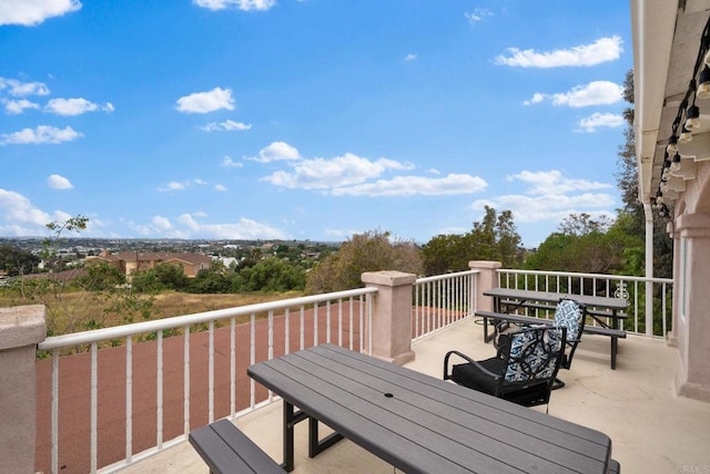 1994 Warmlands Ave, Vista, CA 92084 - wooden deck featuring outdoor dining area