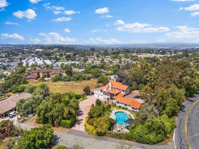 1994 Warmlands Ave, Vista, CA 92084 - aerial view of residential area featuring a pool area