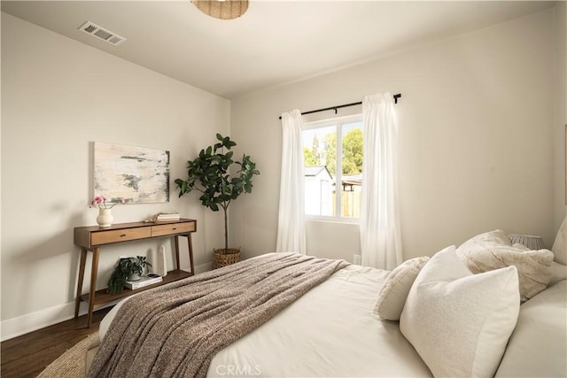 3420 Lifur Ave, Los Angeles, CA 90032 - bedroom featuring baseboards and wood finished floors