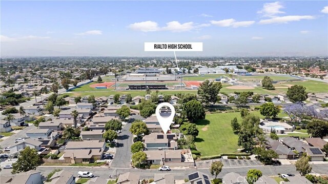 875 S Rexford St, Rialto, CA 92376 - aerial view of residential area