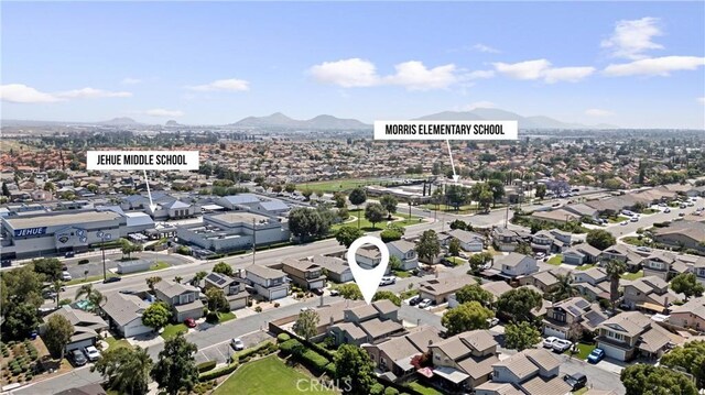 875 S Rexford St, Rialto, CA 92376 - aerial perspective of suburban area featuring mountains
