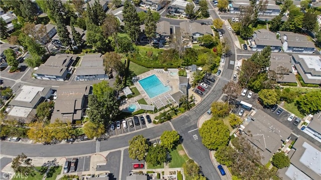 birds eye view of property featuring a residential view