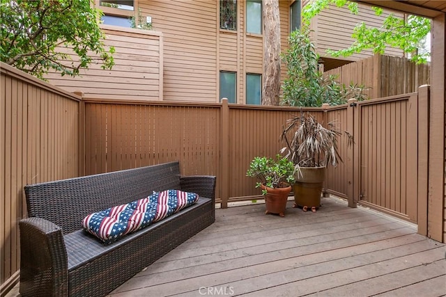 672 Serrano Dr Unit 9, San Luis Obispo, CA 93405 - view of wooden deck