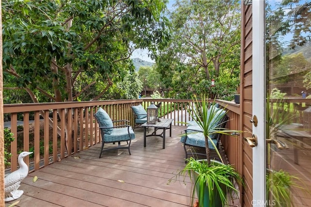 672 Serrano Dr Unit 9, San Luis Obispo, CA 93405 - view of wooden deck