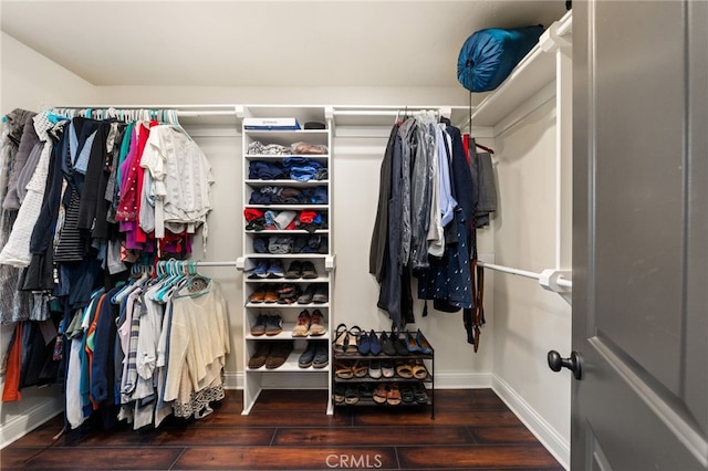 324 W S Ave, Redlands, CA 92373 - spacious closet with wood finished floors