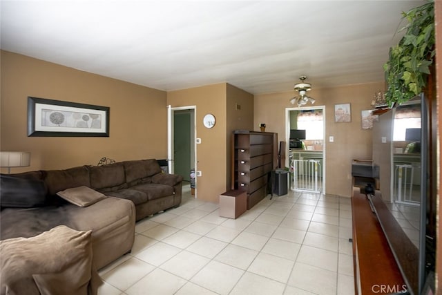 7347 Bakman Ave, Sun Valley, CA 91352 - living area featuring light tile patterned floors