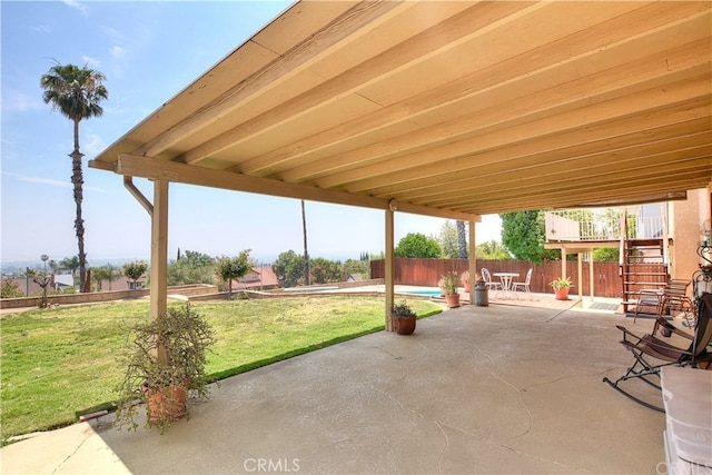 3899 28th St, Highland, CA 92346 - view of patio featuring stairway