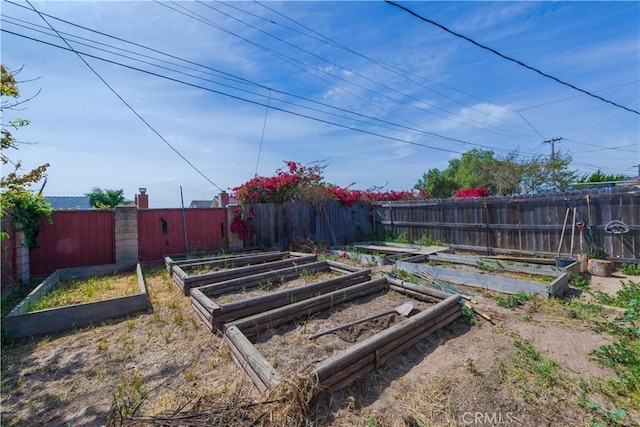 538 Milky Way, Vandenberg Village, CA 93436 - view of yard featuring a garden and fence