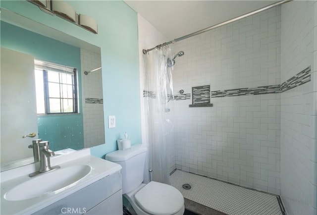538 Milky Way, Vandenberg Village, CA 93436 - full bath featuring a tile shower, vanity, and toilet