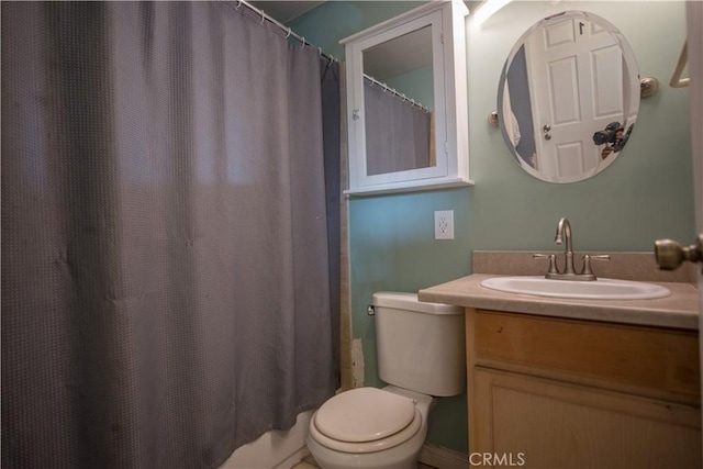 538 Milky Way, Vandenberg Village, CA 93436 - bathroom with toilet, a shower with shower curtain, and vanity