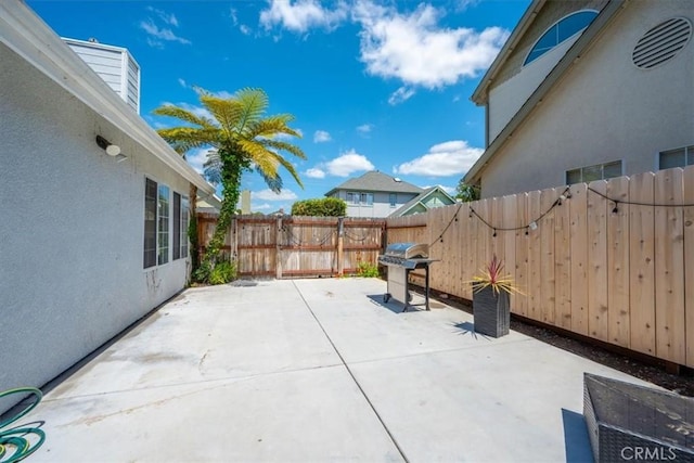 317 Alder St, Arroyo Grande, CA 93420 - view of patio with a fenced backyard and a grill