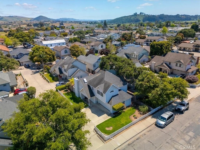 317 Alder St, Arroyo Grande, CA 93420 - aerial view featuring a mountain view and a residential view