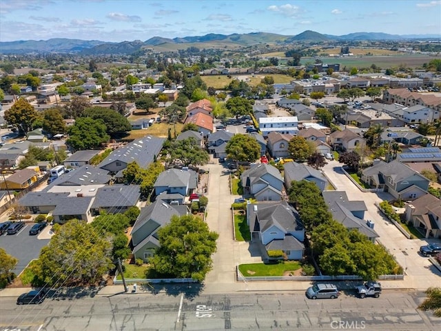 317 Alder St, Arroyo Grande, CA 93420 - birds eye view of property with a mountain view and a residential view