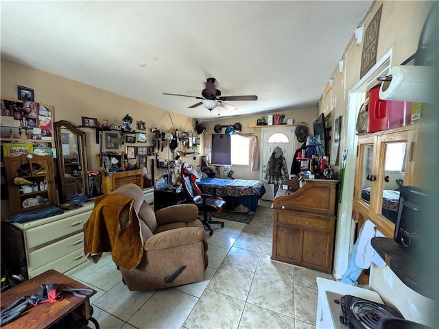 14136 Osage Rd, Apple Valley, CA 92307 - bedroom featuring ceiling fan