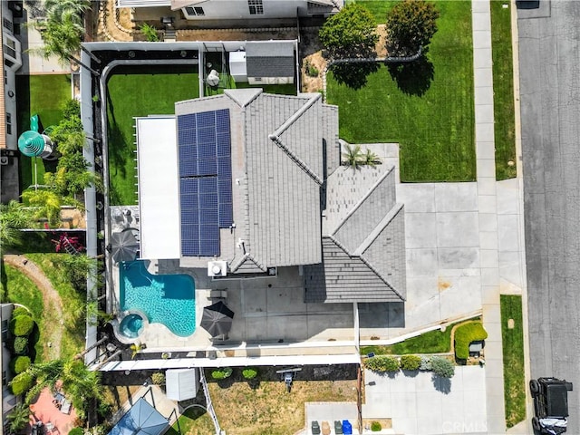 aerial view