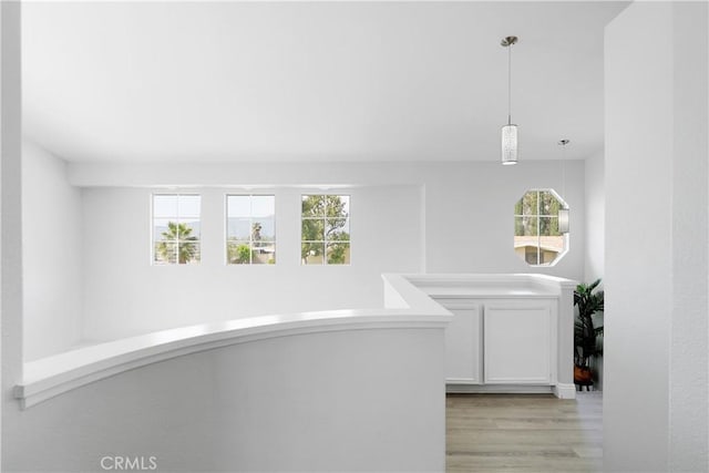 interior space featuring wood finished floors