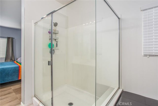 1229 Pinehurst Dr, Calimesa, CA 92320 - bathroom with a stall shower and connected bathroom