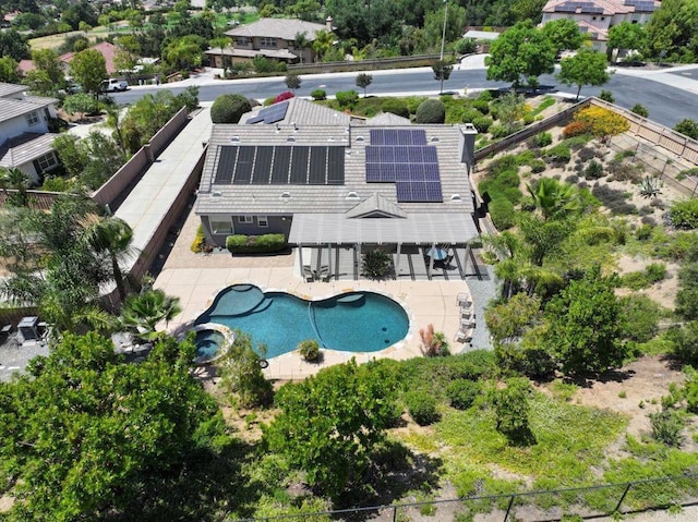 aerial view