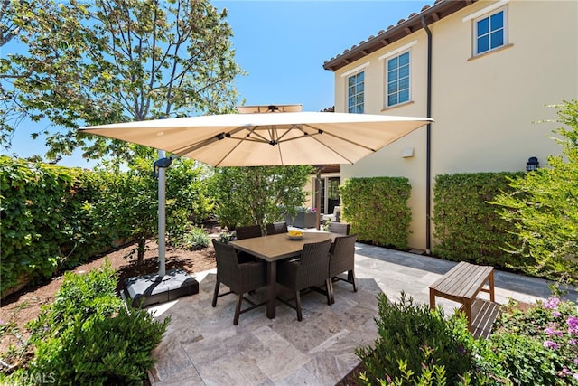 207 Via Galicia, San Clemente, CA 92672 - view of patio with outdoor dining area