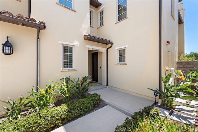 207 Via Galicia, San Clemente, CA 92672 - view of exterior entry featuring stucco siding