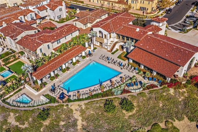 207 Via Galicia, San Clemente, CA 92672 - aerial view of a pool area