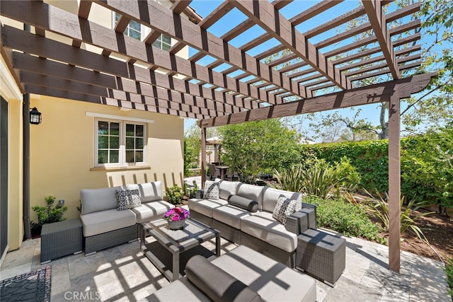 207 Via Galicia, San Clemente, CA 92672 - view of patio featuring an outdoor living space