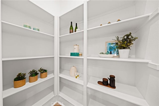 view of pantry