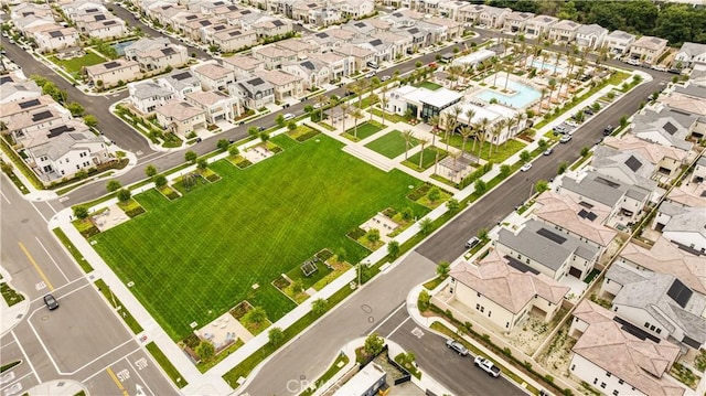 drone / aerial view