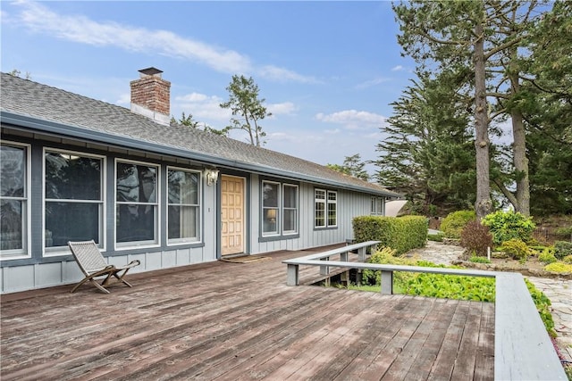view of deck